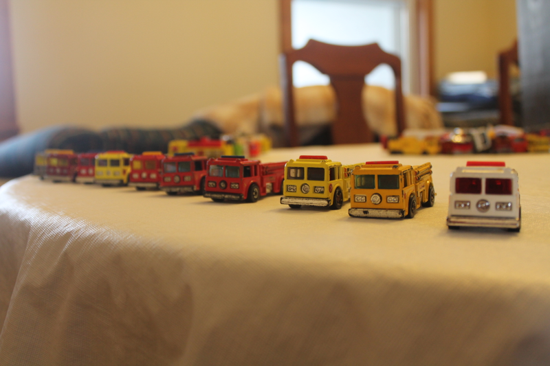 Illustration for article titled Enormous Die-cast collection - Box 1 - Fire Trucks